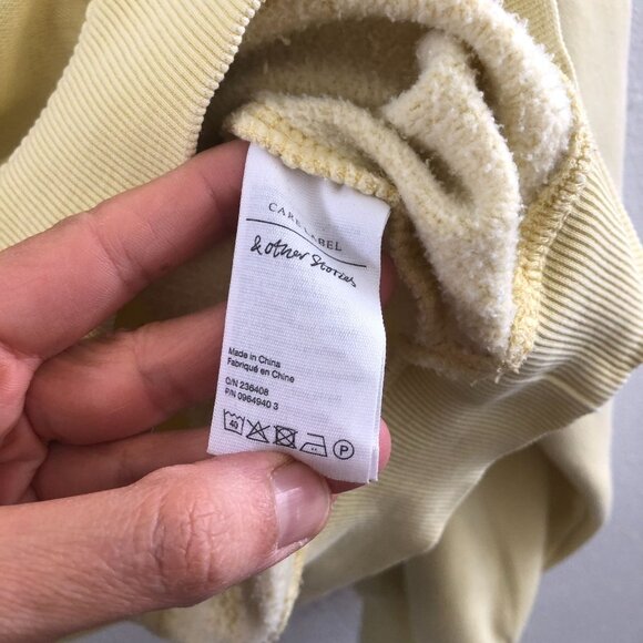 & OTHER STORIES Relaxed Fit Sweatshirt Size Small - Picture 8 of 9